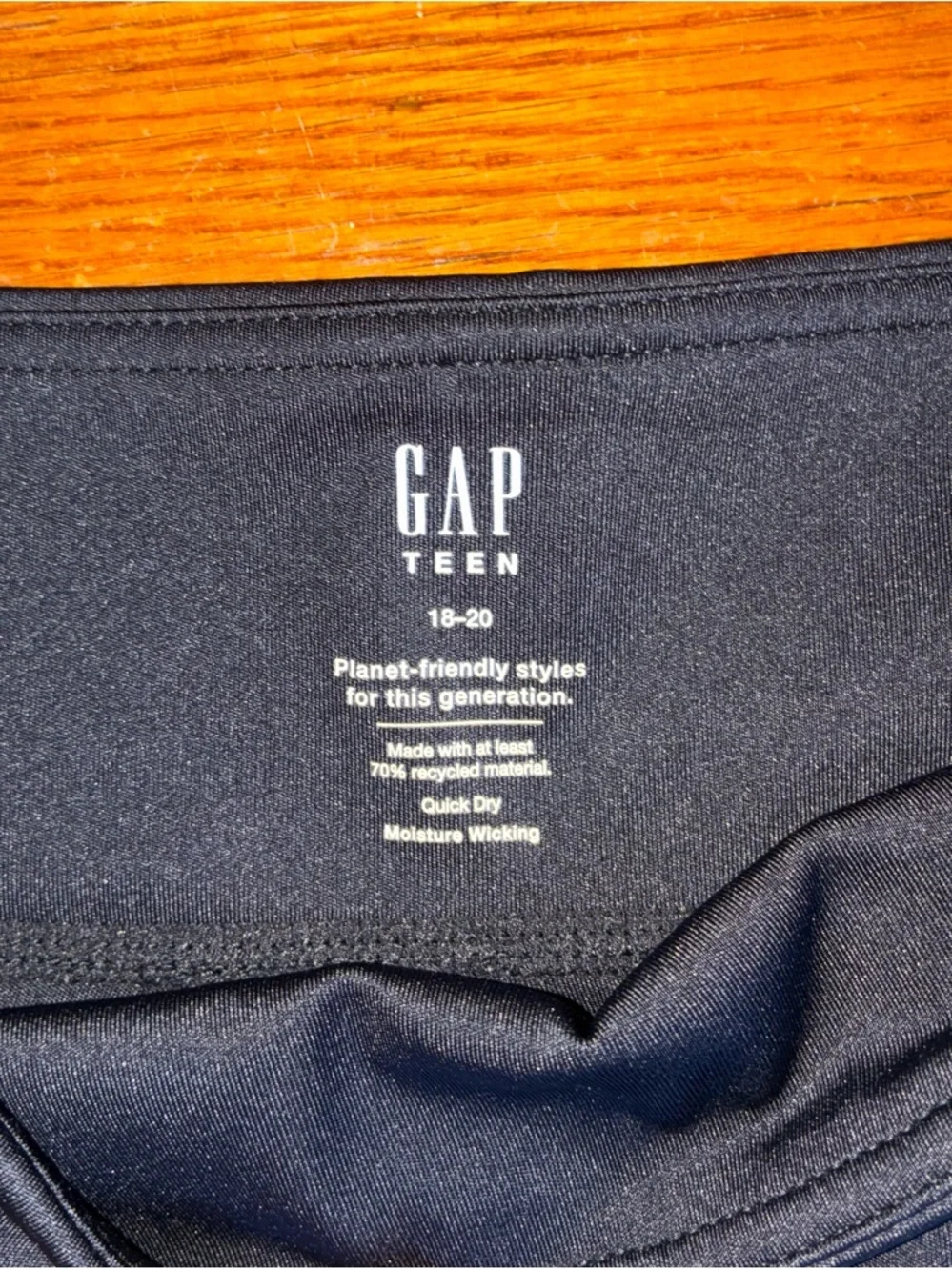 GAP brand size